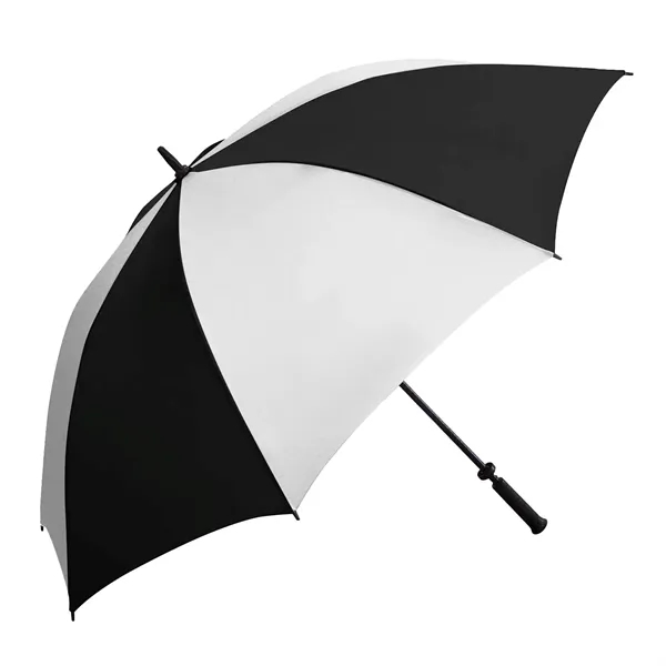 This 62" canopy fiberglass constructed umbrella offers a large billboard for... from ASI 57653 Gold Bond