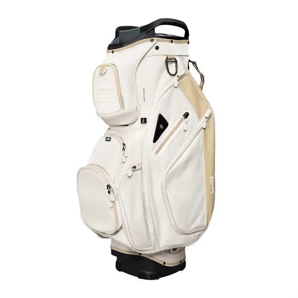 The Big Rig golf bag has the space to keep it... from ASI 57653 Gold Bond
