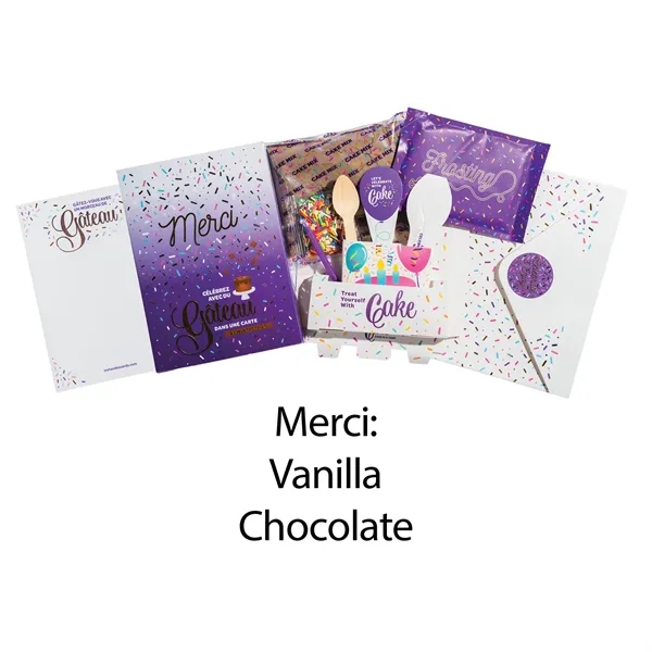 Instacake Cake with Card.... from ASI 57653 Gold Bond