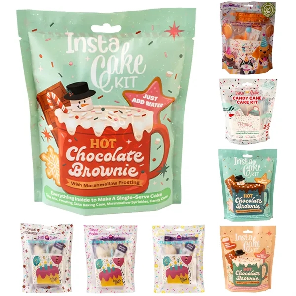 Each kit includes a Baking Case, Mixing Spoon, Cake Mix, Frosting,... from ASI 57653 Gold Bond