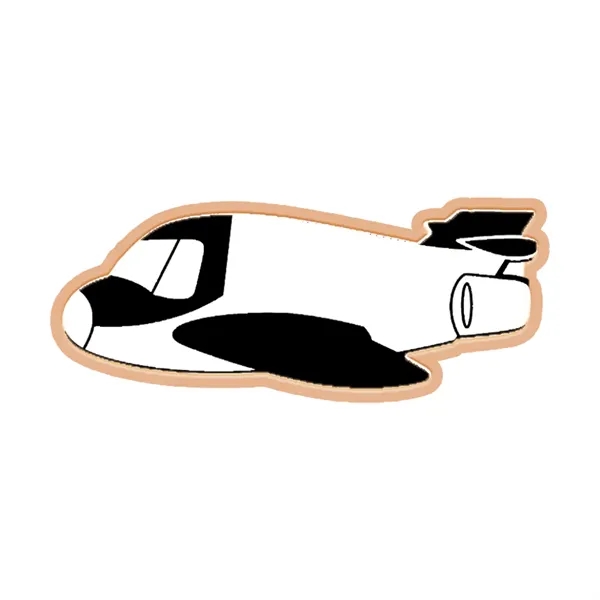 Jet shaped logo sugar cookie handmade from scratch.... from ASI 57653 Gold Bond