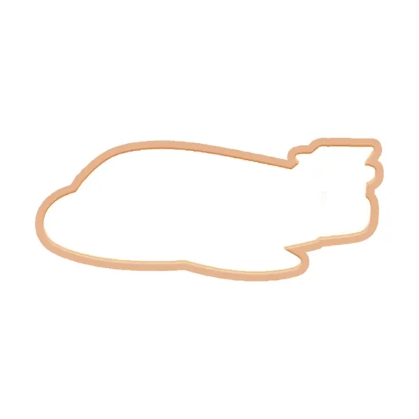 Jet shaped logo sugar cookie handmade from scratch.... from ASI 57653 Gold Bond