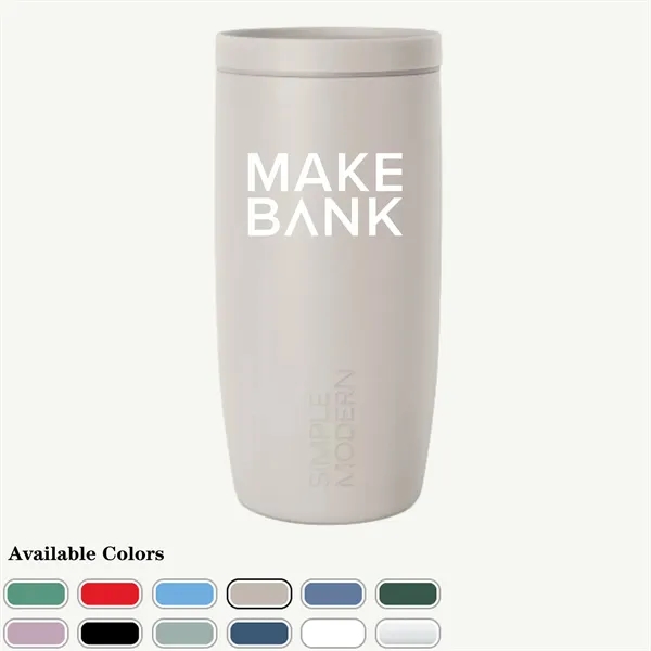 Simple Modern Voyager Tumbler with 360 degree Lid 16oz, ceramic coated... from ASI 72657 Active Life Promo / Apres Ski Active Life