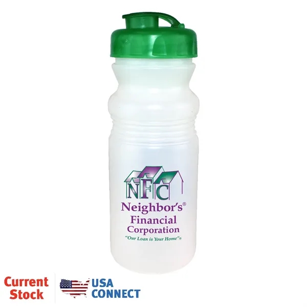20 oz. Cycle Bottle with Flip Top Cap, Full Color Digital... from ASI 30270 Aakron Line