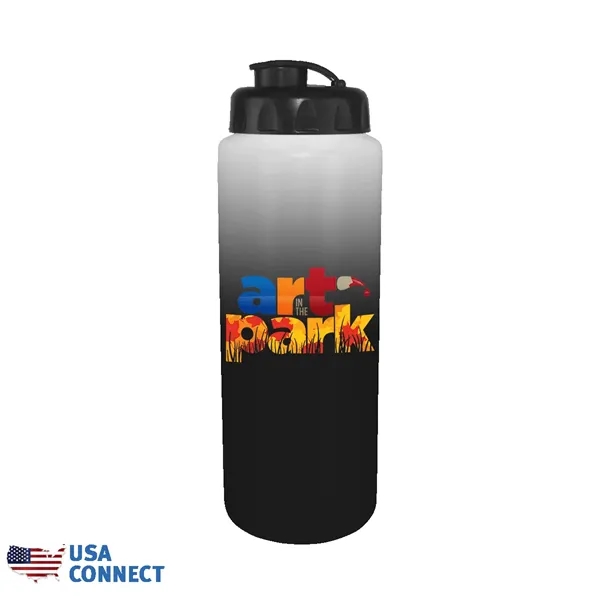 Mood™ 32 oz. Sports Bottle with Flip Top Cap, Full Color... from ASI 30270 Aakron Line