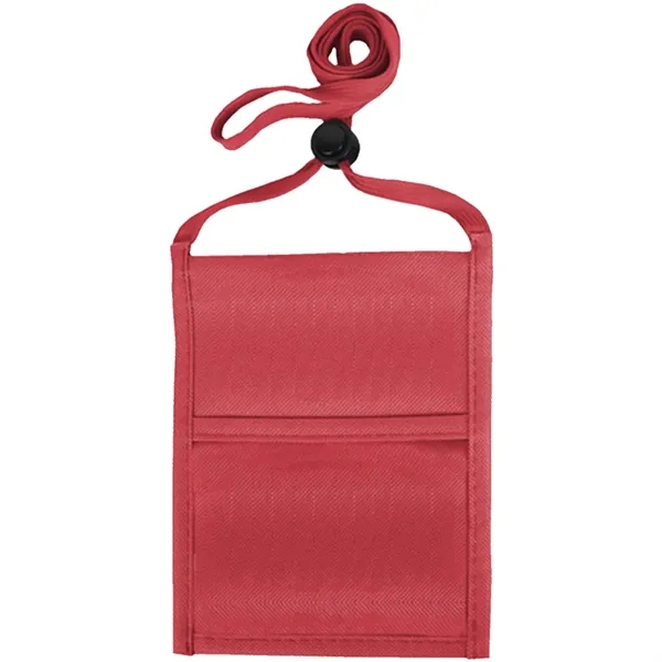 Single pocket neck wallet with adjustable lanyard.... from ASI 39552 BEL Promo