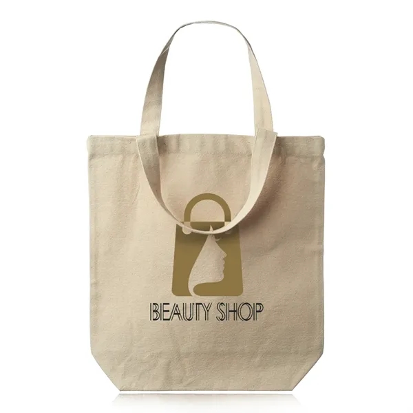 18 oz. natural color cotton canvas tote bag with 15.35" handle.... from ASI 39552 BEL Promo