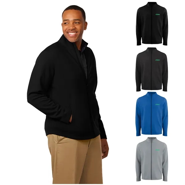 Apparatech Men's Full Zip, long sleeve performance fleece jacket. Men's sizes... from ASI 57653 Gold Bond