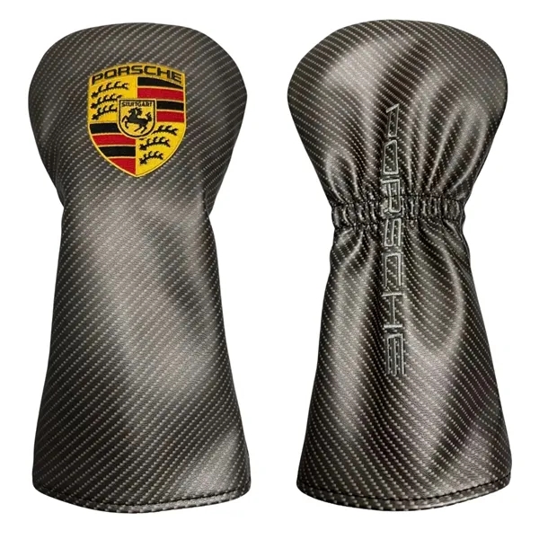 Driver head cover with full color digital printing on entire front... from ASI 57653 Gold Bond