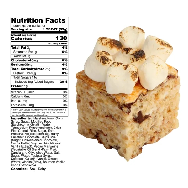 4 assorted handmade marshmallow crispy rice treats plus 2 individually wrapped... from ASI 57653 Gold Bond