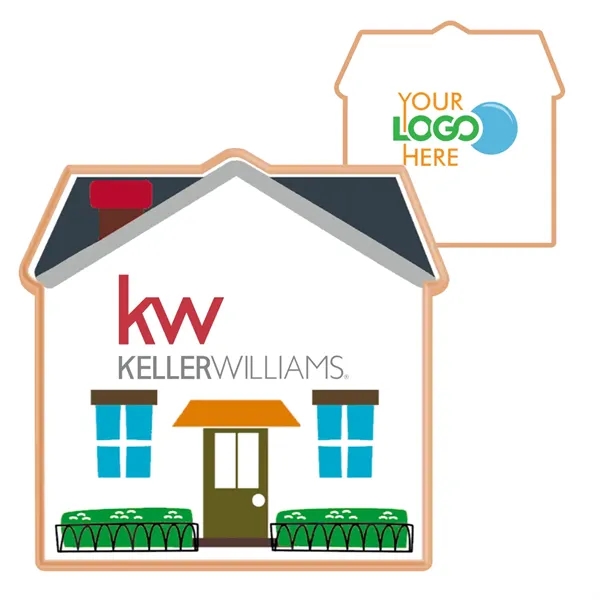 House shaped logo sugar cookie handmade from scratch.... from ASI 57653 Gold Bond