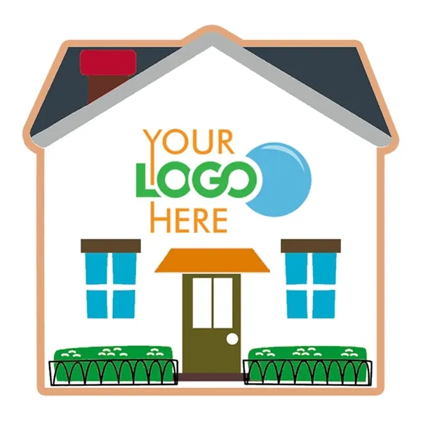 House shaped logo sugar cookie handmade from scratch.... from ASI 57653 Gold Bond