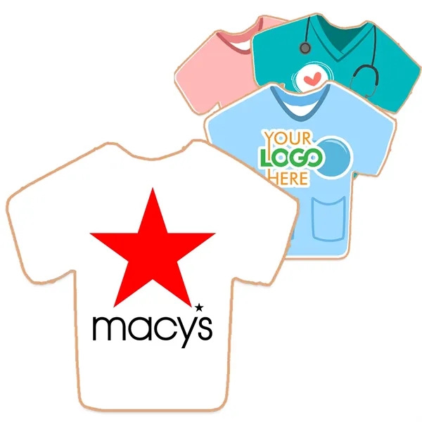 T-shirt shaped logo sugar cookie handmade from scratch.... from ASI 57653 Gold Bond