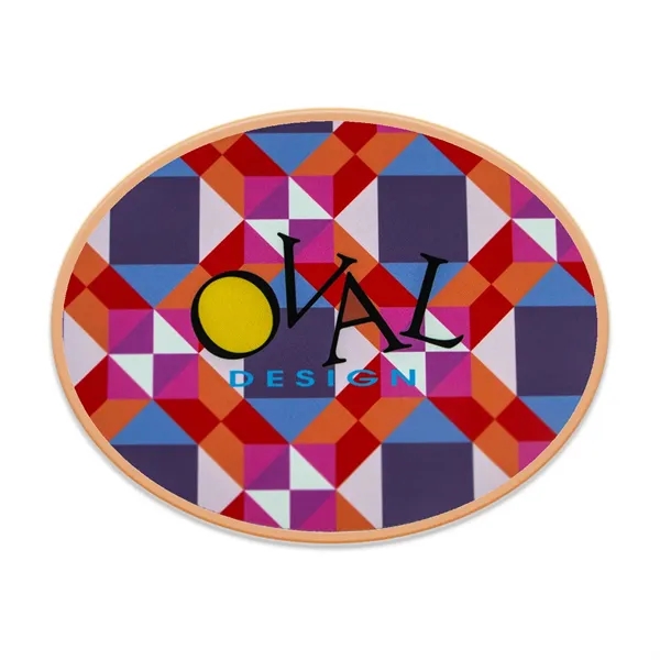 Oval logo sugar cookie handmade from scratch.... from ASI 57653 Gold Bond