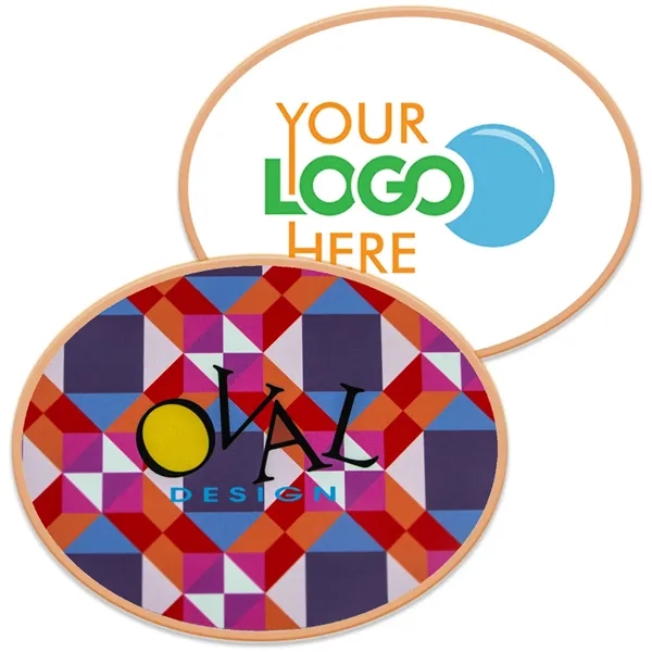 Oval logo sugar cookie handmade from scratch.... from ASI 57653 Gold Bond