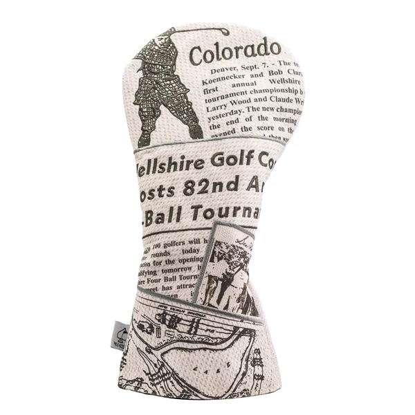 Handmade and Hand-Sewn: Each headcover is skillfully crafted, which contributes to... from ASI 57653 Gold Bond