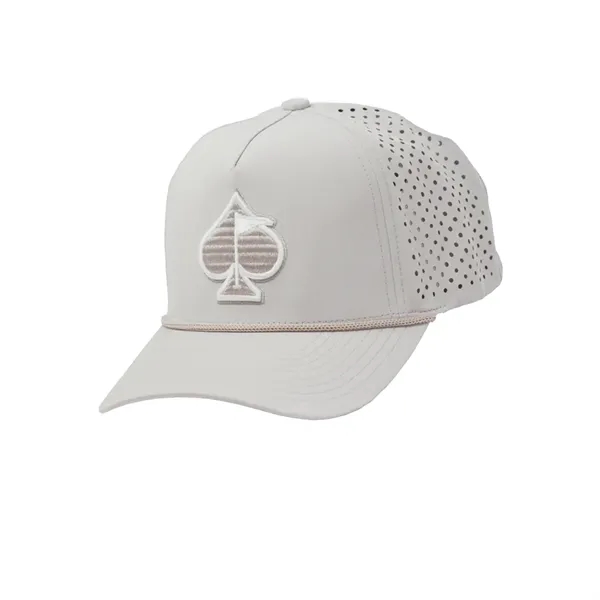 The cap has a perforated back for enhanced breathability, helping to... from ASI 57653 Gold Bond