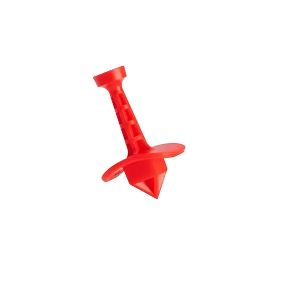 The tee's design includes a feature that allows a can to... from ASI 57653 Gold Bond