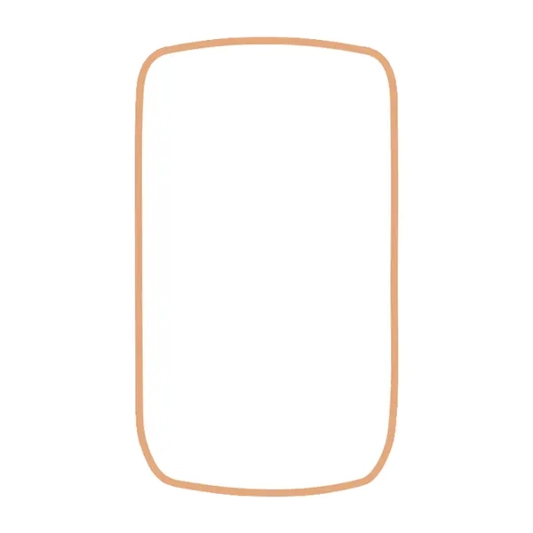 Cell phone shaped logo sugar cookie handmade from scratch.... from ASI 57653 Gold Bond