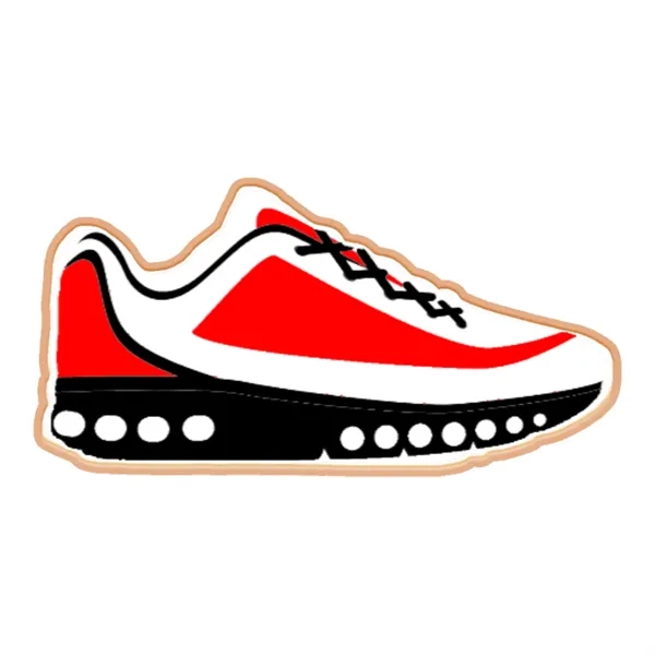 Sneaker shaped logo sugar cookie handmade from scratch.... from ASI 57653 Gold Bond