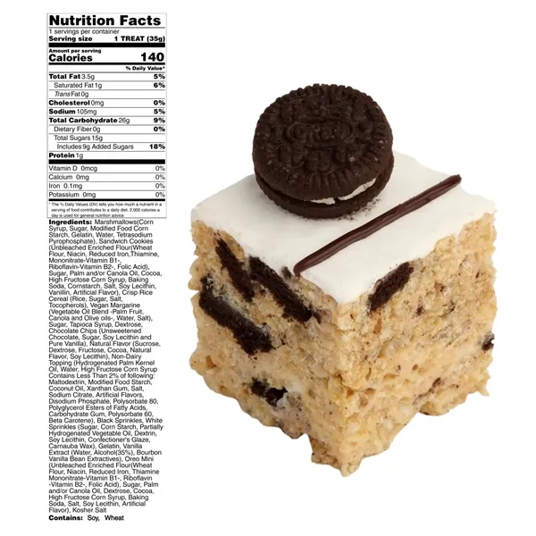 Deluxe box with 12 handmade crispy rice treats and 8 hand-dipped... from ASI 57653 Gold Bond