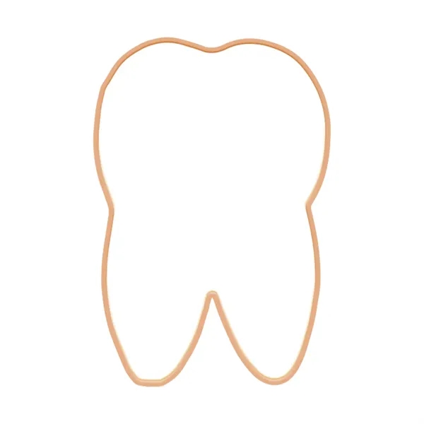 4" tooth shaped logo sugar cookie handmade from scratch.... from ASI 57653 Gold Bond