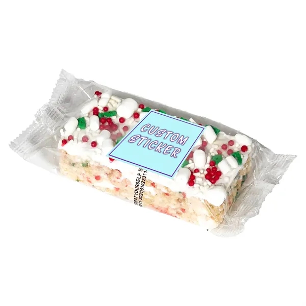 2" x 4" handmade marshmallow crispy rice bar, individually wrapped with... from ASI 57653 Gold Bond