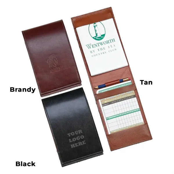 The yardage book is designed to hold a golfer's yardage book... from ASI 57653 Gold Bond
