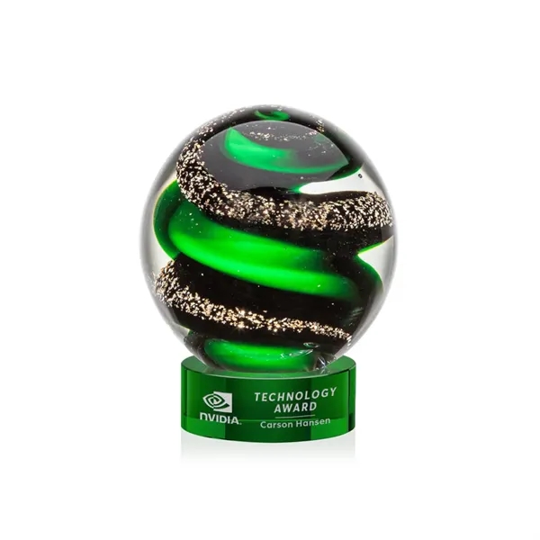 Zodiac Award on Stanrich Base - Green... from ASI 84592 St Regis Group / St Regis