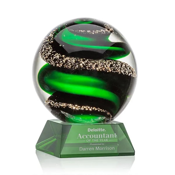 Zodiac Award on Sheffield Base - Green... from ASI 84592 St Regis Group / St Regis