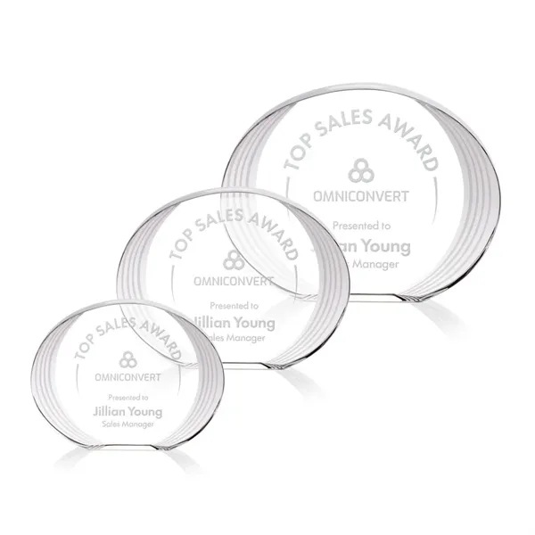 The Sheraton Oval highlights a striped, ridged edge that concaves slightly... from ASI 84592 St Regis Group / St Regis