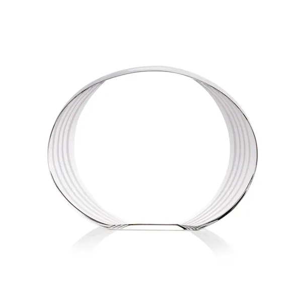 The Sheraton Oval highlights a striped, ridged edge that concaves slightly... from ASI 84592 St Regis Group / St Regis