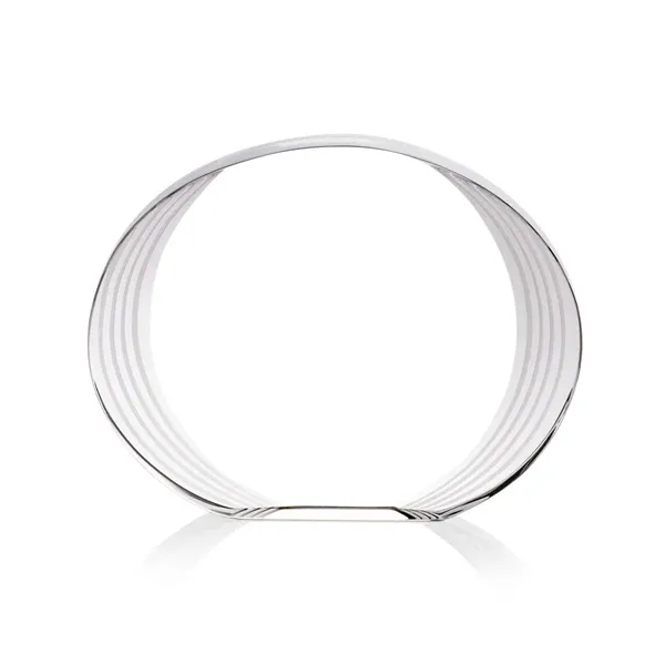 The Sheraton Oval highlights a striped, ridged edge that concaves slightly... from ASI 84592 St Regis Group / St Regis