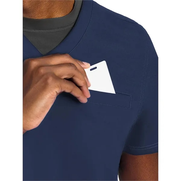 Med Couture RothWear Men's 3 Pocket V-Neck Top... from ASI 86018 Scrub Authority / Uniform Stores