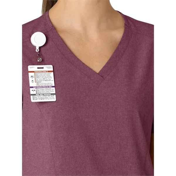 WonderWink Renew Women's V-Neck Top... from ASI 86018 Scrub Authority / Uniform Stores