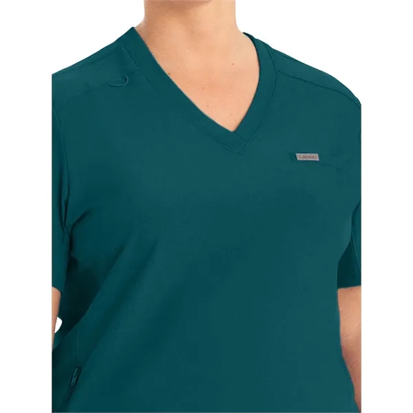 Landau Forward Women's 2-Pocket V-Neck Top... from ASI 86018 Scrub Authority / Uniform Stores