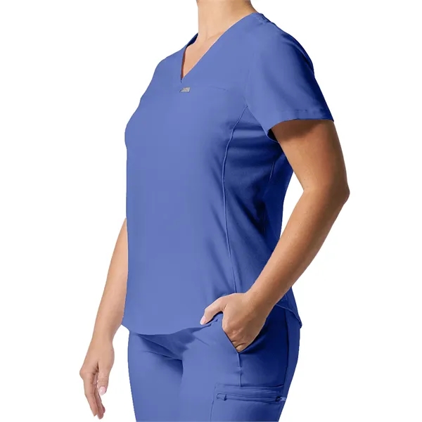 Landau Forward Women's 2-Pocket V-Neck Top... from ASI 86018 Scrub Authority / Uniform Stores