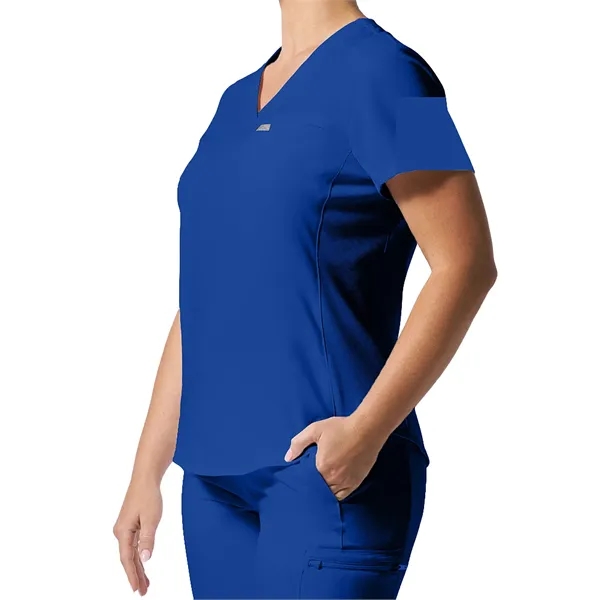 Landau Forward Women's 2-Pocket V-Neck Top... from ASI 86018 Scrub Authority / Uniform Stores