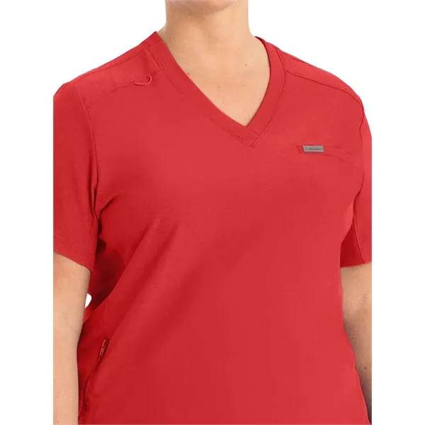 Landau Forward Women's 2-Pocket V-Neck Top... from ASI 86018 Scrub Authority / Uniform Stores