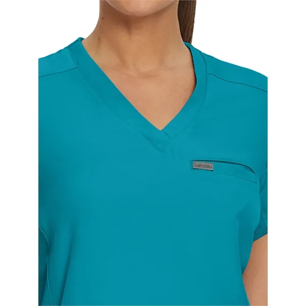 Landau Forward Women's 2-Pocket V-Neck Top... from ASI 86018 Scrub Authority / Uniform Stores