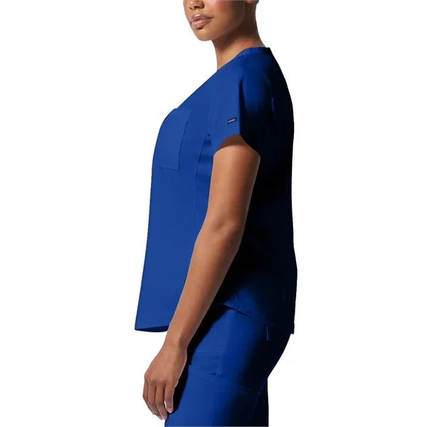 Landau ProFlex Women's Tuckable V-Neck Top... from ASI 86018 Scrub Authority / Uniform Stores