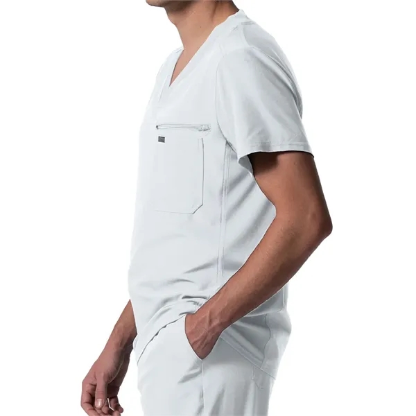 Landau Forward Men's Tuckable V-Neck Top... from ASI 86018 Scrub Authority / Uniform Stores