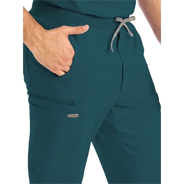 Landau Forward Men's Mid-Rise Jogger Pant... from ASI 86018 Scrub Authority / Uniform Stores