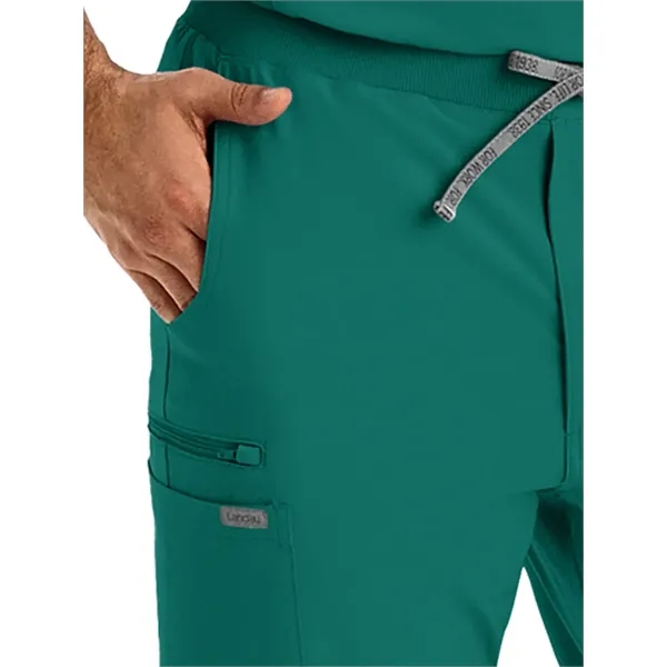 Landau Forward Men's Mid-Rise Jogger Pant... from ASI 86018 Scrub Authority / Uniform Stores