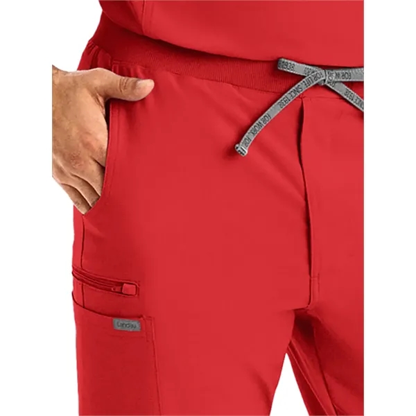 Landau Forward Men's Mid-Rise Jogger Pant... from ASI 86018 Scrub Authority / Uniform Stores