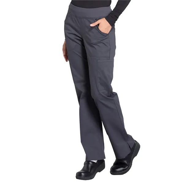 Cherokee Workwear Professionals Mid Rise Pull-on Cargo Pant... from ASI 86018 Scrub Authority / Uniform Stores