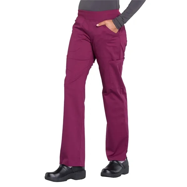 Cherokee Workwear Professionals Mid Rise Pull-on Cargo Pant... from ASI 86018 Scrub Authority / Uniform Stores