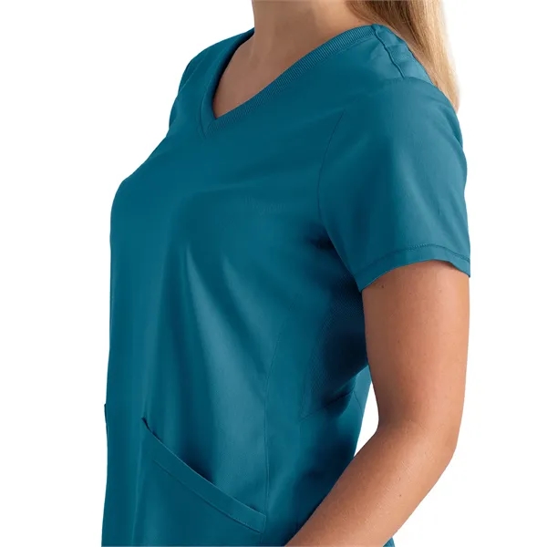 Barco Grey's Anatomy™ Stretch Serena Scrub Top.... from ASI 86018 Scrub Authority / Uniform Stores