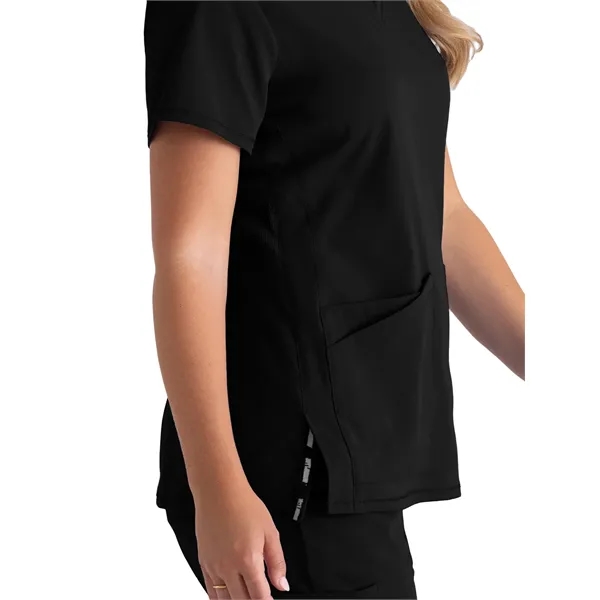 Barco Grey's Anatomy™ Stretch Serena Scrub Top.... from ASI 86018 Scrub Authority / Uniform Stores