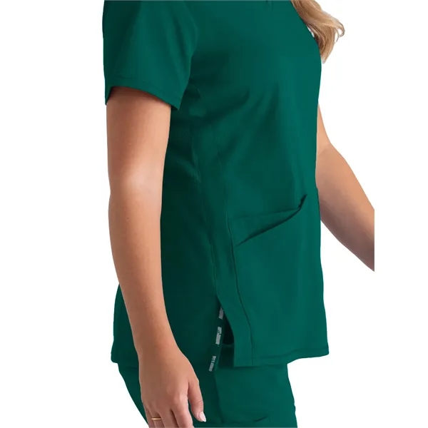 Barco Grey's Anatomy™ Stretch Serena Scrub Top.... from ASI 86018 Scrub Authority / Uniform Stores